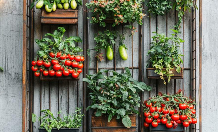 16 Compact Vertical Vegetable Garden Designs for Small Spaces