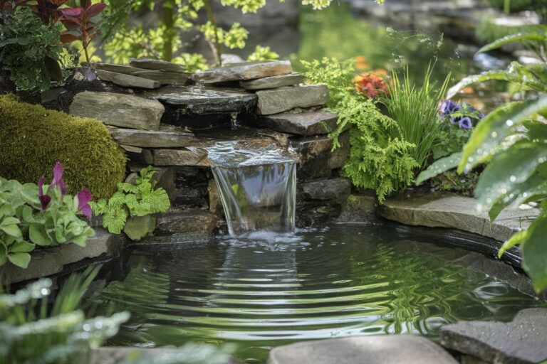 21 Small Garden Waterfalls That Add Tranquility and Charm to Your Space