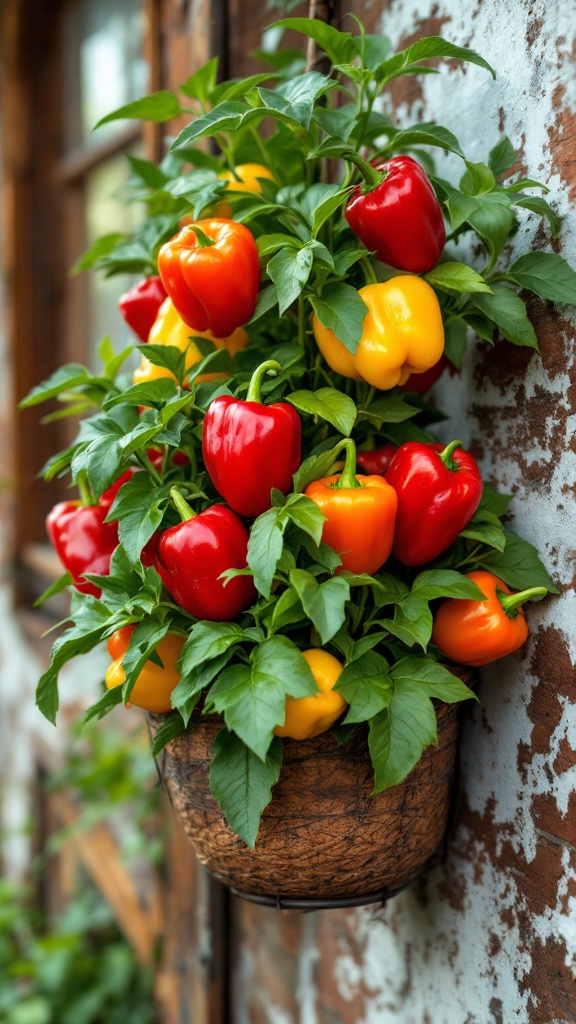 10 Best Vegetables to Grow in Wall-Mounted Planters