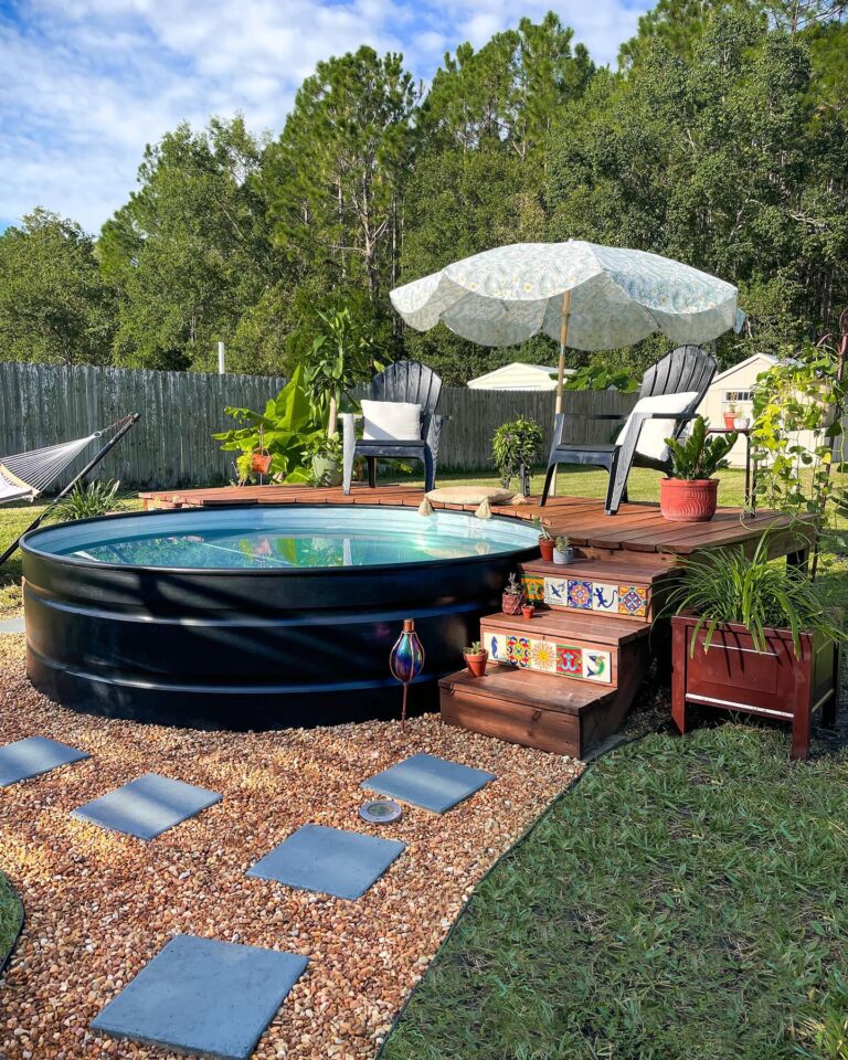 How to Build a Poly Stock Tank Pool That Actually Looks Good