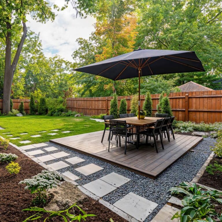 Ground Level Decks on a Budget